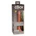 - "King Cock Elite - 7' Dual Density Cock Tan" 