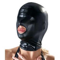 ����� "Bad Kitty - 1 Hole Hood Wetlook Black" 