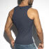 - "Recycled Rib Sports Tank Top - Navy" 