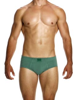- "Bamboo Wide Briefs - Khaki" 