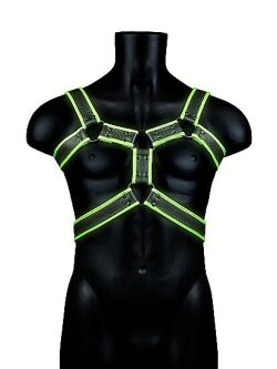 �������� "Ouch! - Glow In The Dark Bonded Leather Body Harness" 