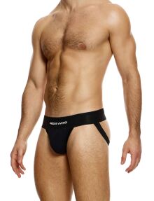 �����-����� "Natural Plain Jockstrap Black" 