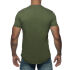  "Basic U-Neck T-Shirt - Khaki" 