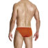 - "Curved Low Cut Briefs - Orange" 