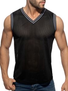 - "Slam V-Neck Sleeveless T-Shirt Black" 