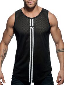�����-���������� "Double Stripe Tank Top - Black" 