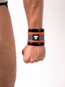 ������� "Youngero - Neon Maskulo Spandex Wrist Band - Neon Orange" 