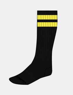 ����� "Gym Socks - Black-Yellow" 