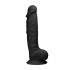 �������������-��������� "RealRock Silicone 9' Dual Density With Balls - Black" 