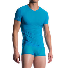 �������� "M101 - V-Neck Tee Regular Surf Blue" 