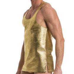 �����-���������� "Dusk 2 Dawn Loose Tanktop - Gold" 