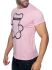 �������� "Bear Round Neck T-Shirt - Pink" 