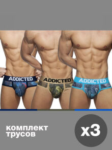 �����-����� "3 Pack Tropical Mesh Briefs Push Up" (�������� 3 ��.) 