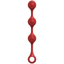 �������� ������ "Kink - Weighted Silicone Anal Balls Red" (�����������) (����. ����!) 