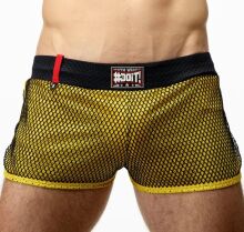 �������� ����������� "Gym Short - Black / Yellow Net" 