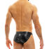 �����-����� "Leather Tanga Briefs Black" 