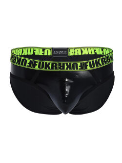 �����-����� "FUKR Gloss Briefs - Black" (SALE!) 