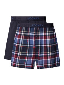 �����-����� "305500 Boxer Knit 2 Pack - Blue Check" (�������� 2 ��.) (����. ����!) 