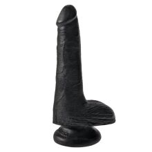 �������������-��������� "King Cock - 6' With Balls RD Black" 