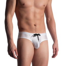 ������-����� "M911 - Beach Cheeky Briefs White" 