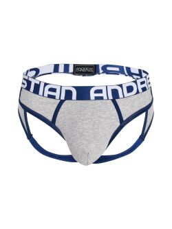 �����-����� "Almost Naked Retro Frame Jock - Heather Grey" 