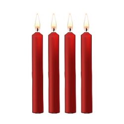 ���� ����� "Ouch! Teasing Wax Play Candles Red" (�������� 4 ��.) 
