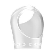 ����������� ������ / ����������� ������� "Sono #45 Cockring with Ball Strap Translucent" 