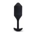 �������� ������ "b-Vibe - Snug Weighted & Vibrating Silicone Plug 4 - Black" (� ���������) 