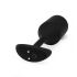 �������� ������ "b-Vibe - Snug Weighted & Vibrating Silicone Plug 4 - Black" (� ���������) 