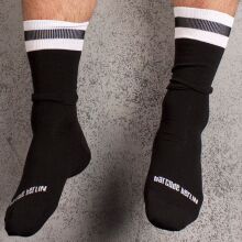 ����� "Barcode City Socks - Black/White" 