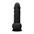 �������������-��������� "RealRock Silicone 8,5' Dual Density With Balls - Black" 