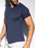 �������� "Flame V-Neck T-Shirt - Navy" 