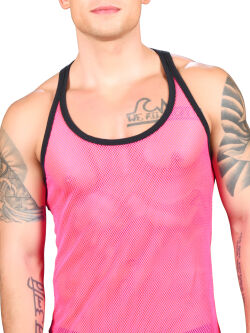 �����-���������� "Club Racer Back Tank - Neon Pink" (SALE!) 