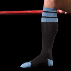 ����� - ����� "Neon Socks - Black/Neon Blue" (SALE!) 