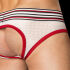 �����-����� "Backless Briefs Bond Street - White/Red/Black" (SALE!) 
