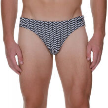 ������-����� "Fish Bone Swim Mini - White / Black" 