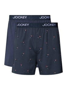 �����-����� "305500 Boxer Knit 2 Pack - Sea Storm" (�������� 2 ��.) 