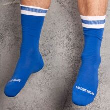 ����� "Barcode City Socks - Blue/White" 