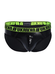 �����-����� "FUKR Gloss Briefs - Black" (SALE!) 