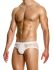 �����-����� "Mesh Through Classic Briefs - White" 