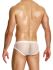 �����-����� "Mesh Through Classic Briefs - White" 