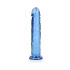 �������������-��������� "RealRock - 9' Crystal Clear Dildo - Blue" 