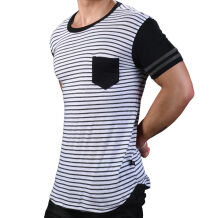 �������� "League Tee - Grey / White Stripe" 