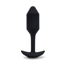 �������� ������ "b-Vibe - Snug Weighted & Vibrating Silicone Plug 2 - Black" (� ���������) 