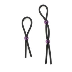 �����-����� ��� ������ "Silicone Cock Ties - Black" (2 ��.) (����. ����!) 