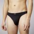 �����-����� "Check Line 2.0 Tanga Brief - Black" 