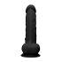 �������������-��������� "RealRock Silicone 9' Dual Density With Balls - Black" 
