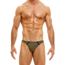 �����-����� "Back T Low Cut Briefs - Khaki" 