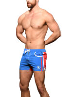 ������-����� "Navigator Swim Shorts - Electric Blue / Red" 