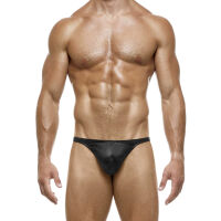 �����-������� "Leather Thong - Black" 